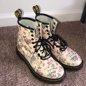 Floral Dr. Martens